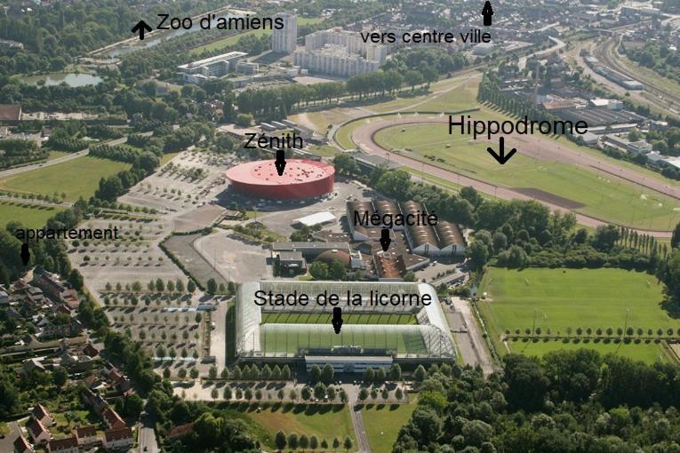 Апартаменты La Venus De Renancourt - Face Au Zenith, Licorne, Megacite Амьен Экстерьер фото